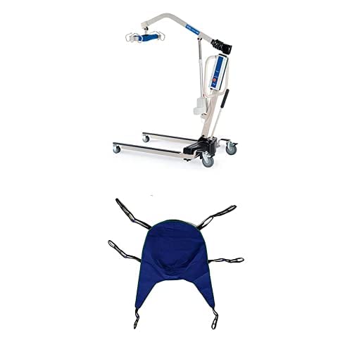 Reliant Battery-Powered Patient Lift with Manual Low Base, 450 lb. Weight Capacity, RPL450-1